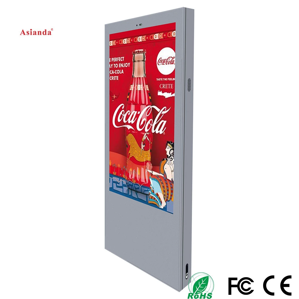 Künstliche Intelligenz Signage Low Price 65 Zoll Outdoor LCD LED Display Elektronische Wasserdichte Werbung Bildschirm