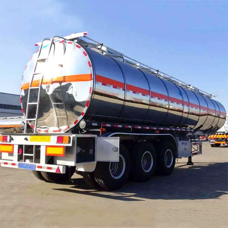 40000 45000 50000 Liters 40-50m3 Oil Fuel Tanker Trailers Diesel Petrol Stainless Steel Gasoline Aluminum Semi Trailer Truck