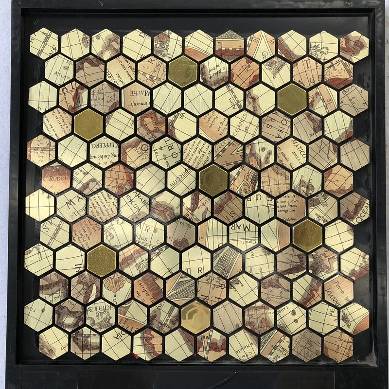 Natural Stone Polished Hexagon Marble Mosaic Tiles for Kitchen Backsplash Bathroom Floor