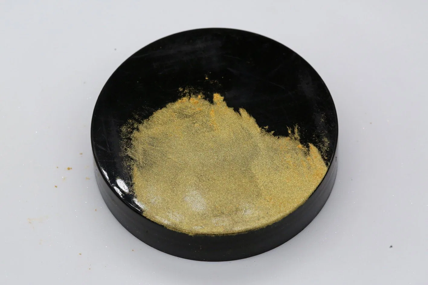 Rutile Verde fino Golden Bulk Natural Mica polvo de pigmento para Pintura para coches