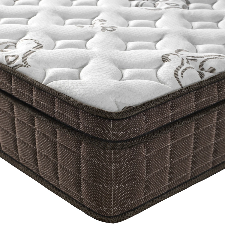 New Design Best Quality High Density Soft Foam Pocket Spring Fireproof Mattress Beds for Good Sleep