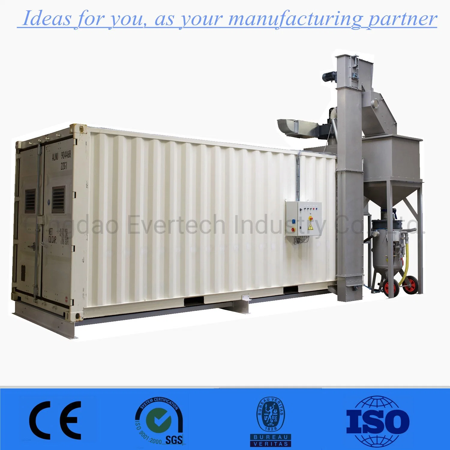 20 Feet Container 40 Feet Container Sand Blasting Room with Best Price