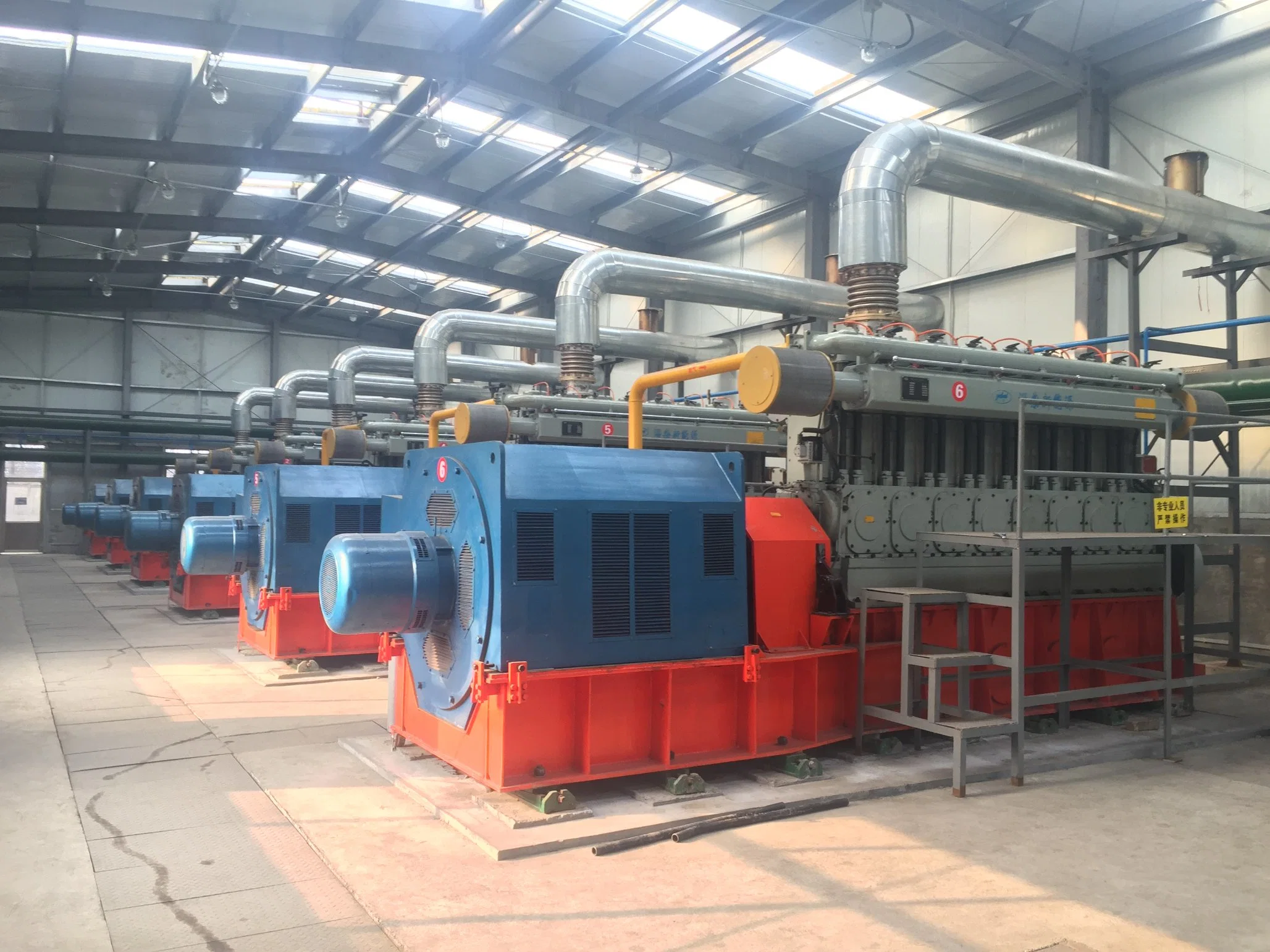 1000kw Low Voltage Low Concentration Methane Gas Engine Generator Set