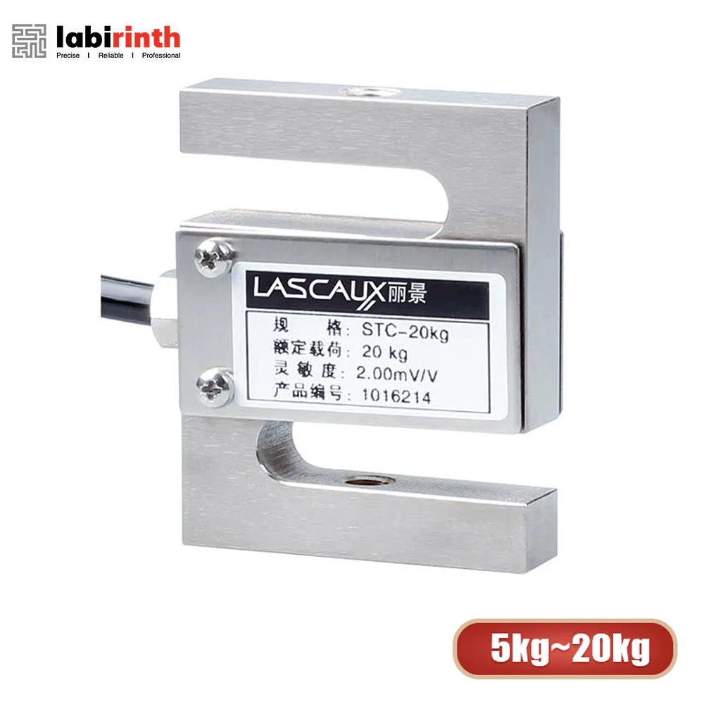 Stc Load Cell Type S Force Sensor 50kg Weigh Cell 2mv/V S Type Miniature Load Cell Weight Sensor for Conveyor Belt