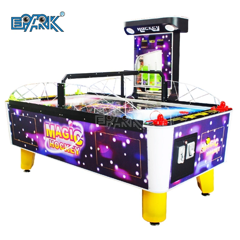 Теннисная настольная теннисная машина с аттракционов Air Hockey Table с монетным управлением и звездой Тема