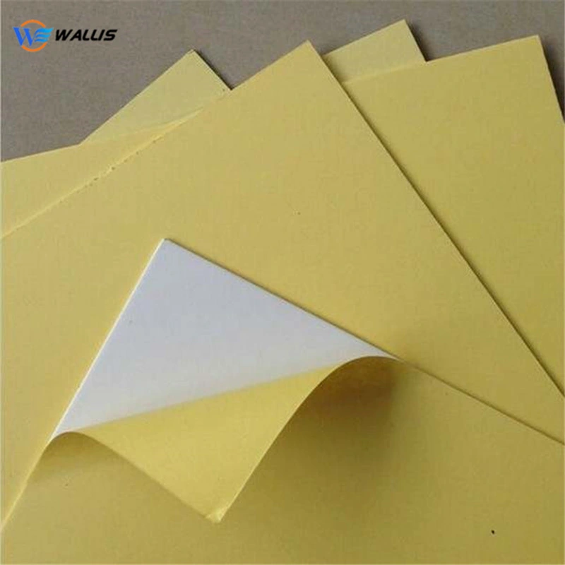 White and Black 2 Sides Glued PVC Material Photobook Sheet Self Adhesive Rigid PVC Plastic Sheet for Photo Album Making