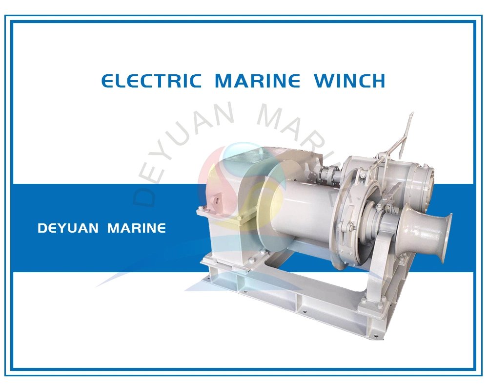 Ship High quality/High cost performance  Electric Single Drum Type Mooring Winch