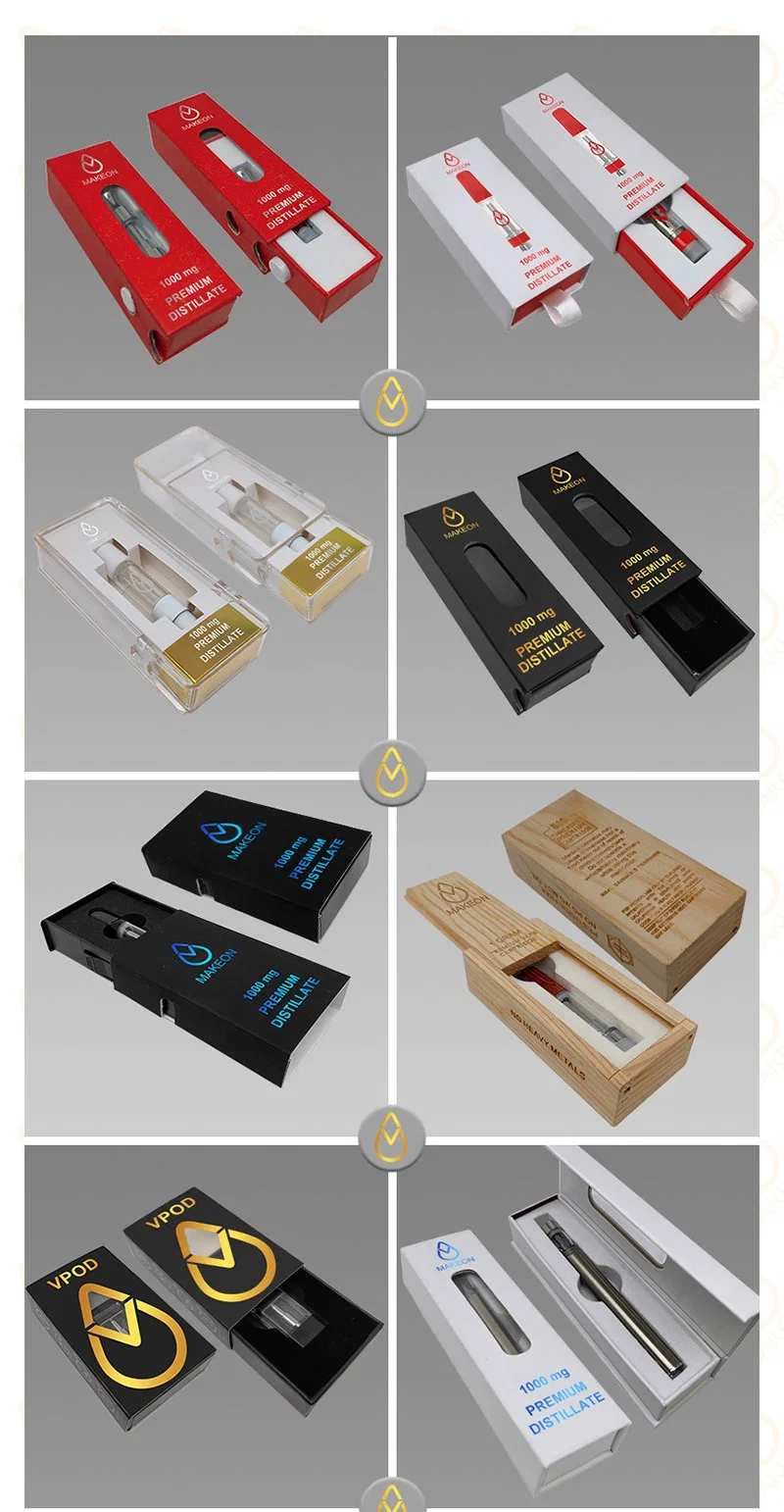 Custom Vape Packaging Bag Box Cartridges Box