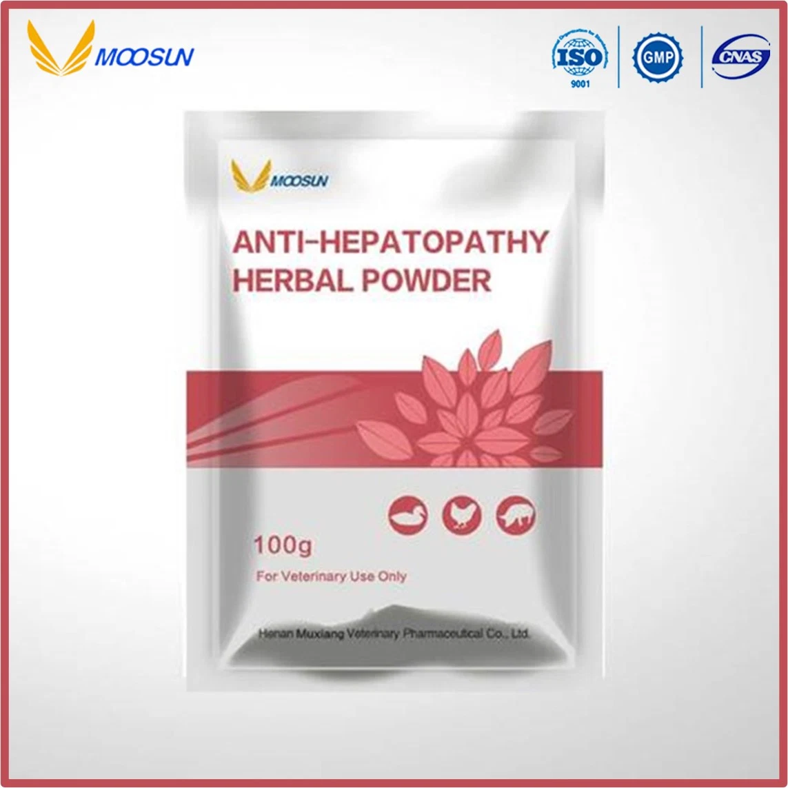 Chinese Manufacture Herbal Veterinary Medicine Anti Immunosuppression Powder for Animals Use with GMP ISO