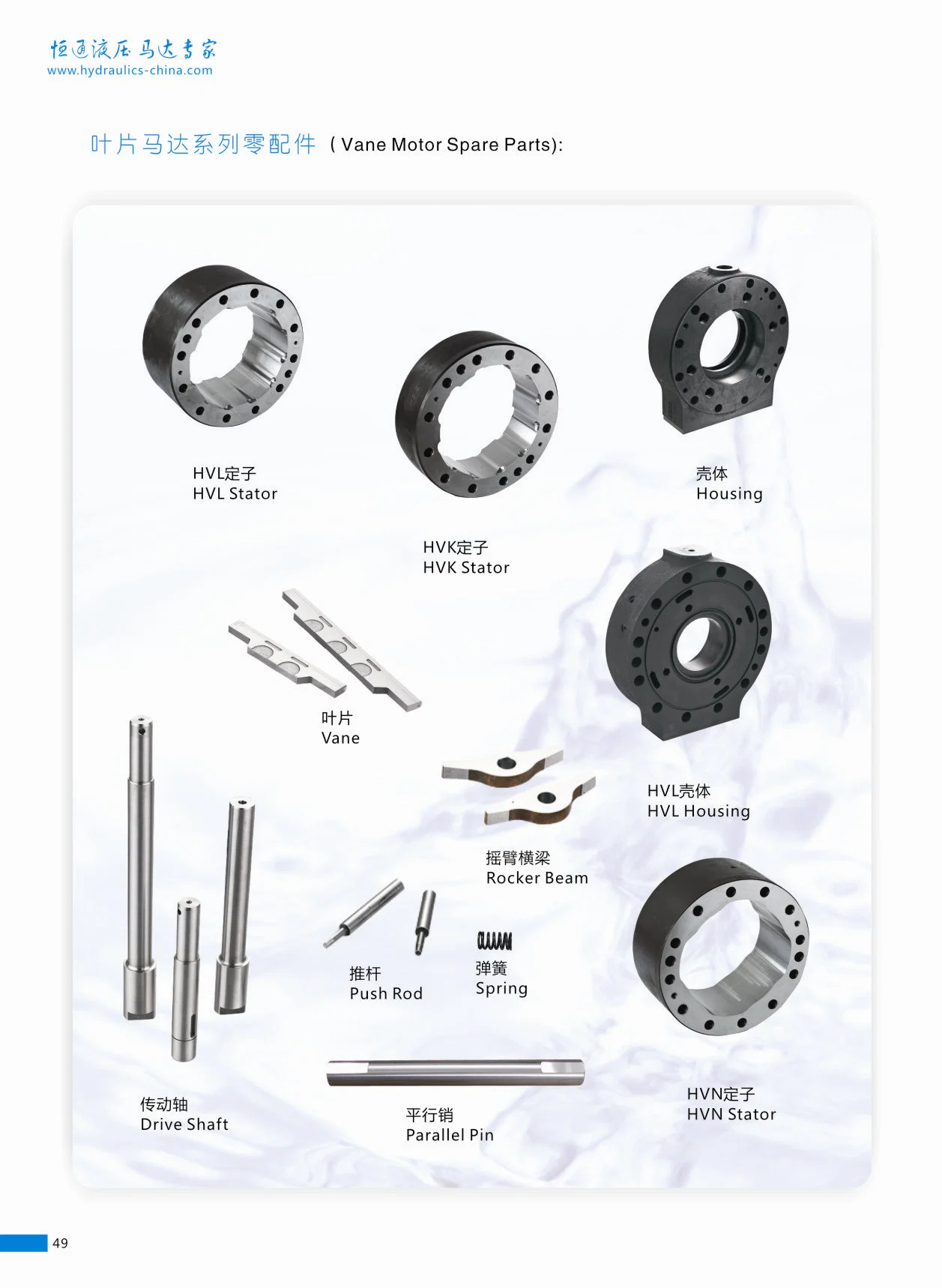 Ihi Vane Motor 8093 Repair Parts for Marine