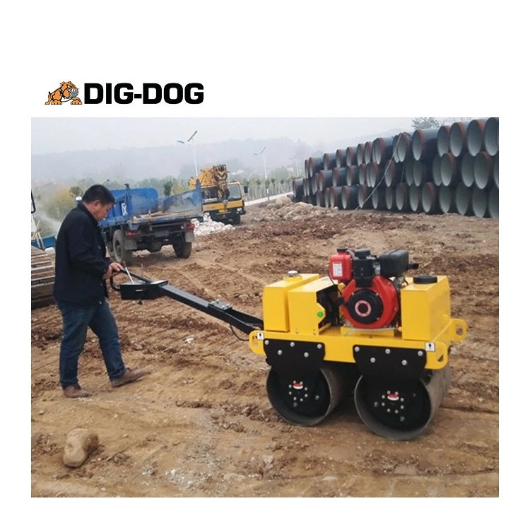 New Design Walk-Behind Road Roller Machine Vibratory Compactor Vibratory Roller