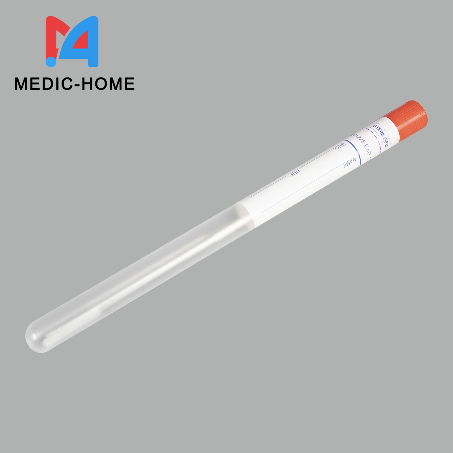 Disposable Throat/Oral Sample Collection Nasal Swab Nasopharyngeal Sterile Nylon Flocked Swab for Medical Rapid Diagnostic Test