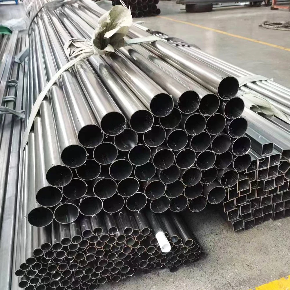 Thin Wall Cold Rolled Stainless Steel Raw Welded Tube Length Customized 304 304L Steel Pipe