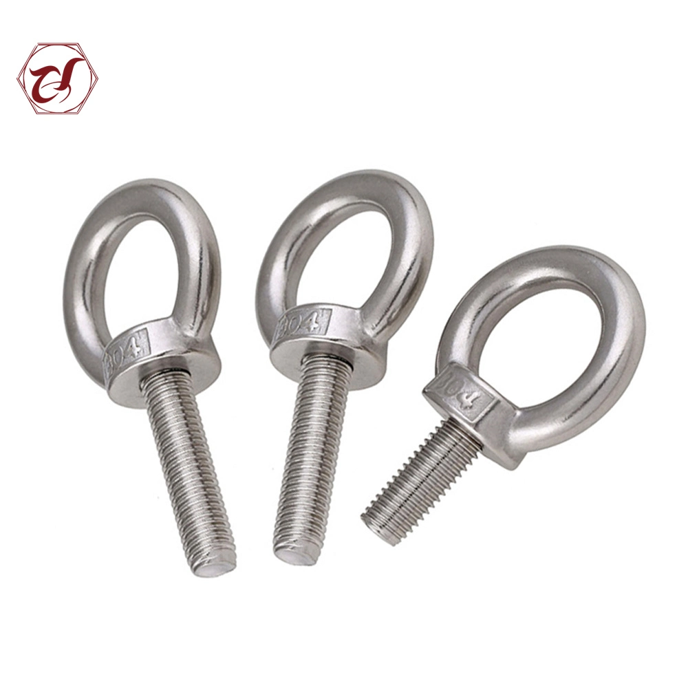 Hexagonal Head A2-50 Live Eye Bolt with Ring Hole