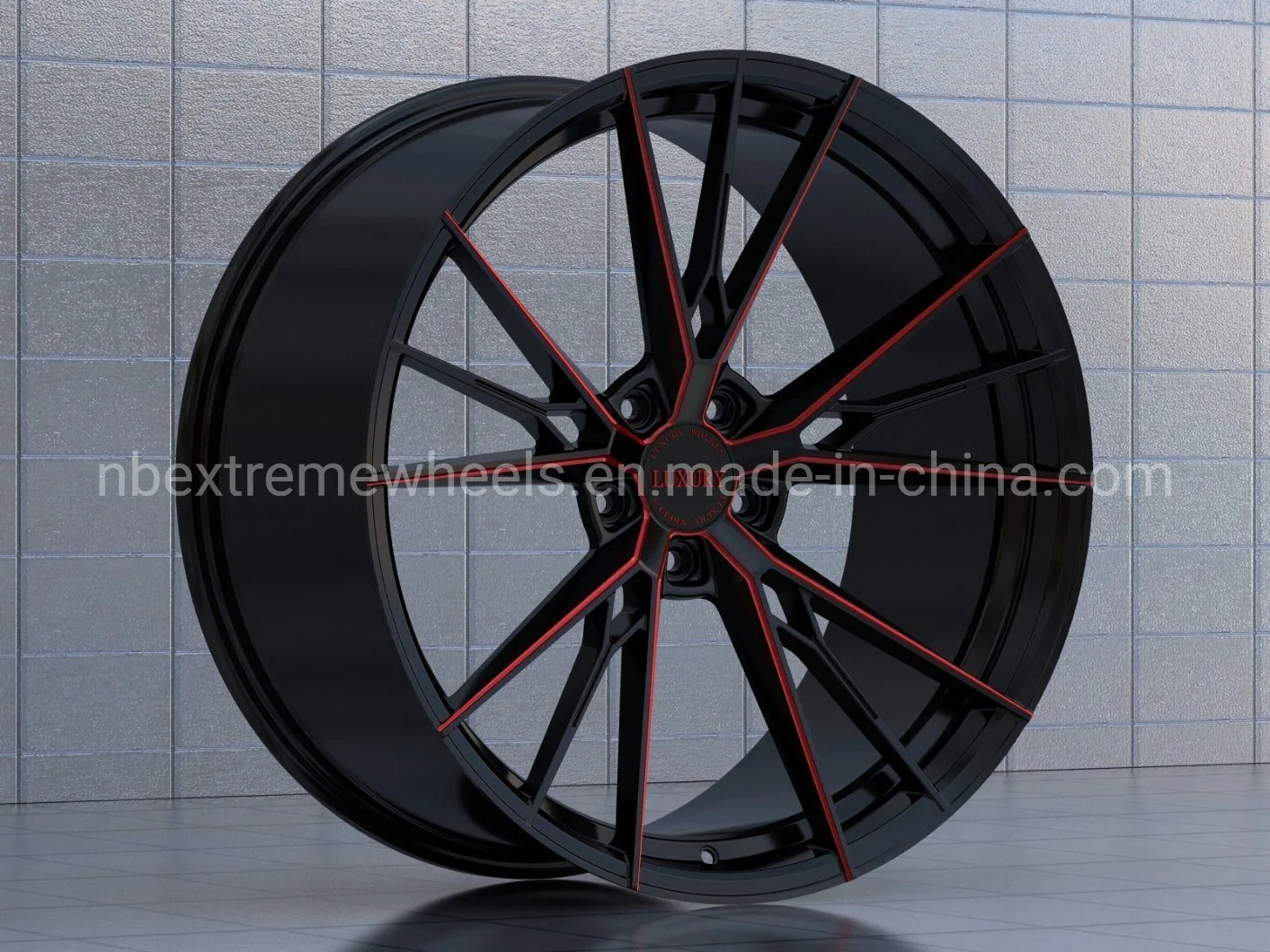 Hot Sale Gloss Black Machined Wholesale Great Quality China Factory Aluminum Wheel