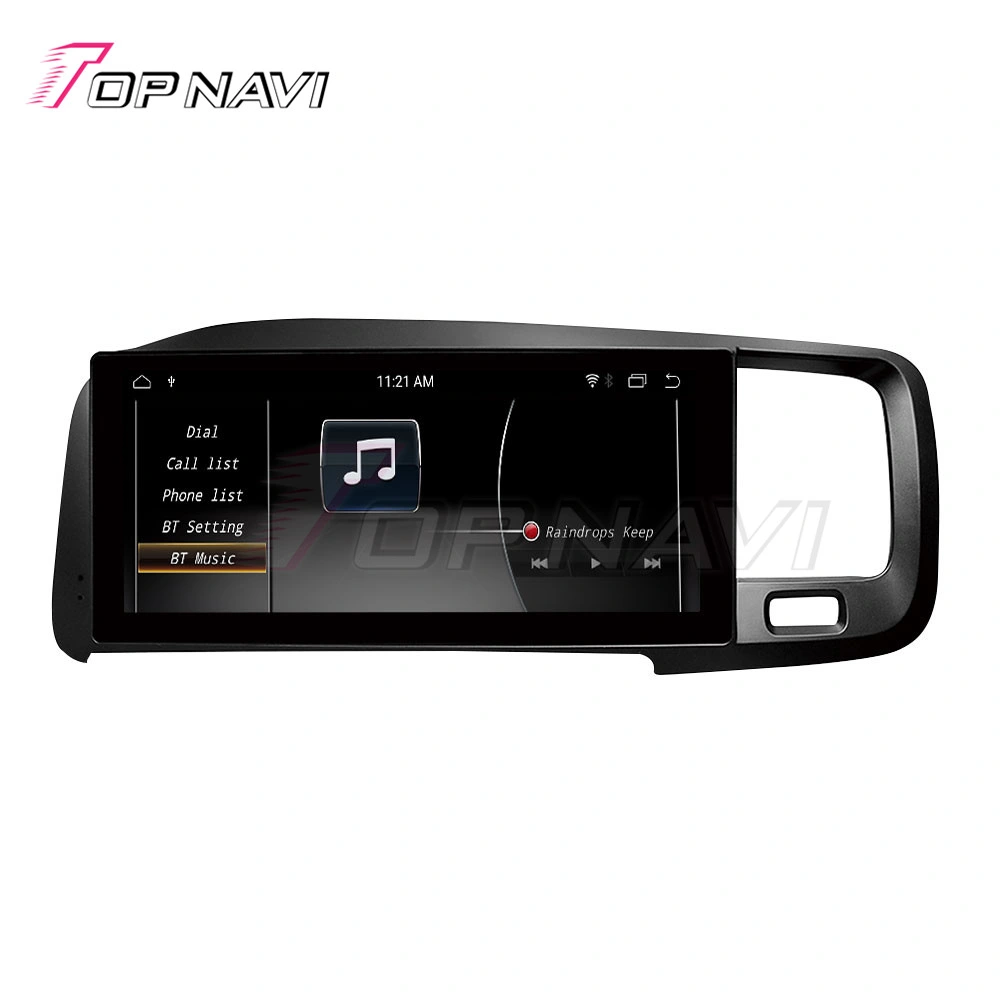 Car Android Electronic Video for Volvo S60 V60 (LHD) 2011 2012 2013 2014 2015 20162 017 2018 2019 2020 4+64 GB Wireless GPS Multimedia Player