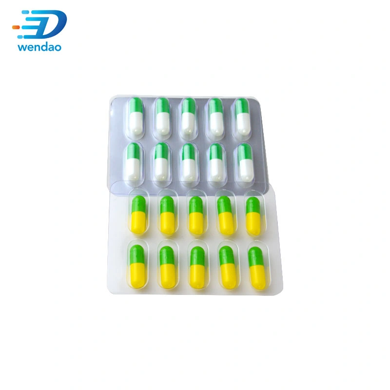 Pharmaceutical Plastic Clear PVC Aluminum Foil Pill Blister Packaging