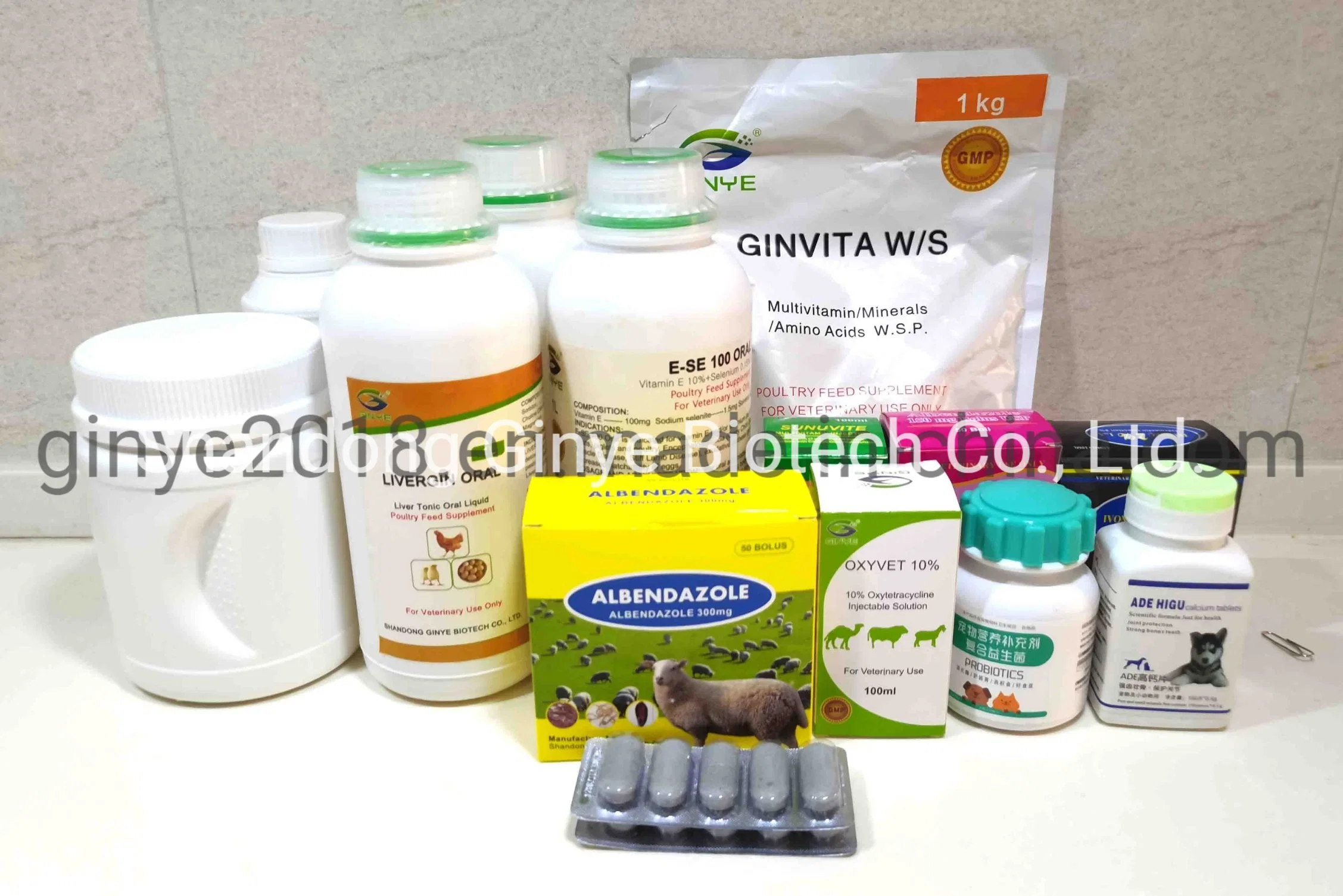 Suplemento nutricional de aves de corral crecimiento Promotor enzima Lisozima Vitamina polvo