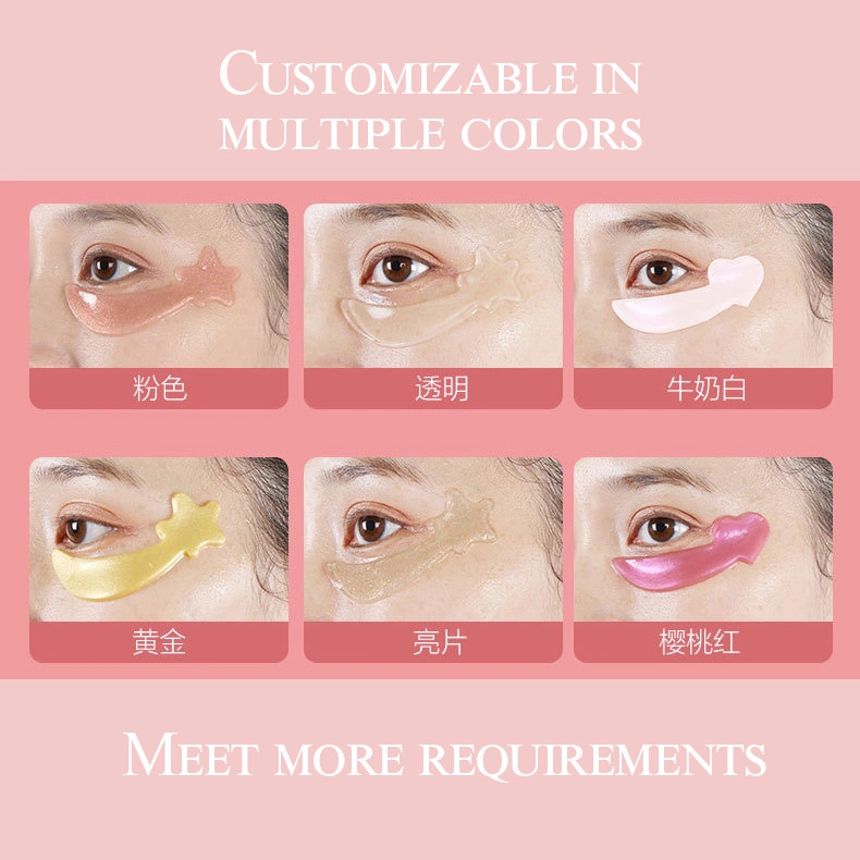 Crescent Star Collagen Crystal Eye Mask Multi Color Customization