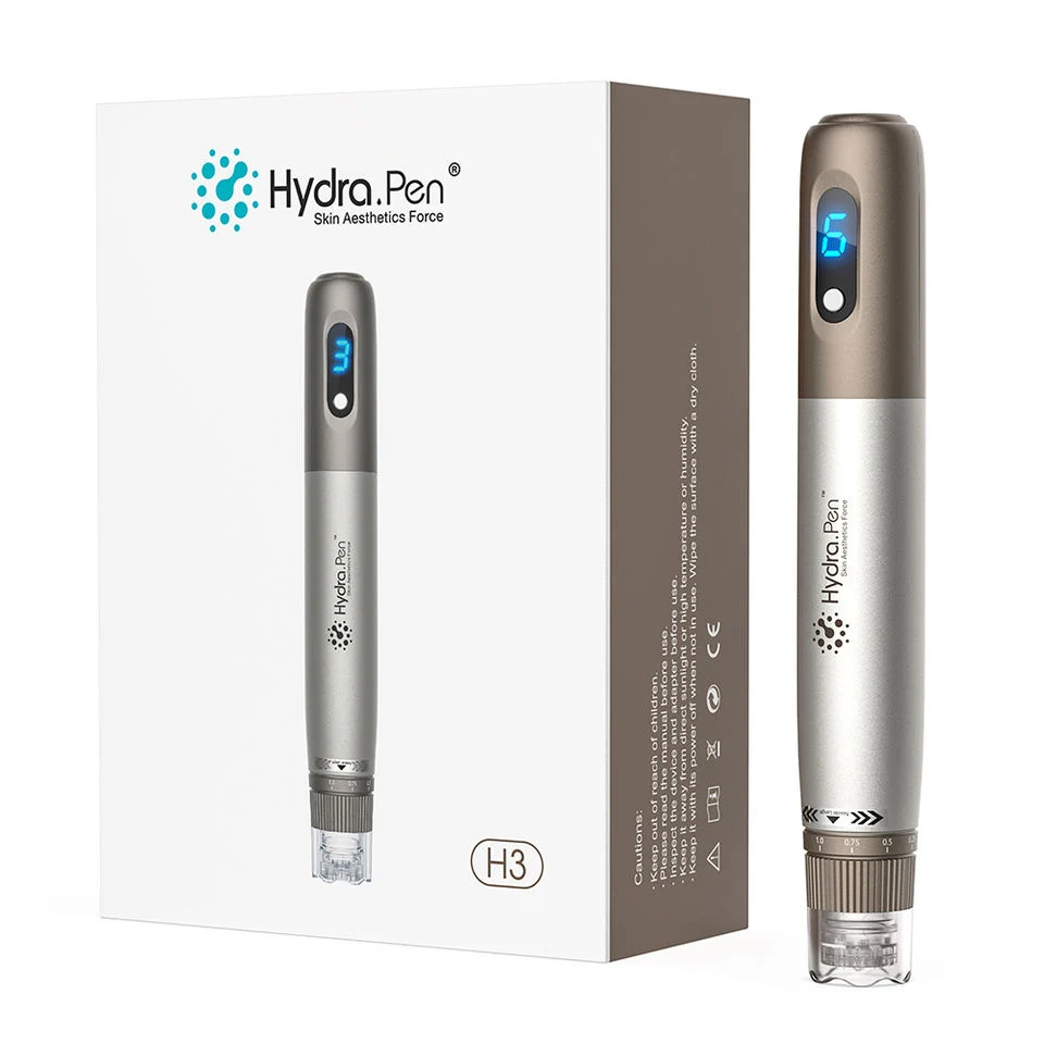 Aguja ajustable Hydra Pen H3 microneedle Derma Pen Rejuvenecimiento de la piel Anti-Envejecimiento