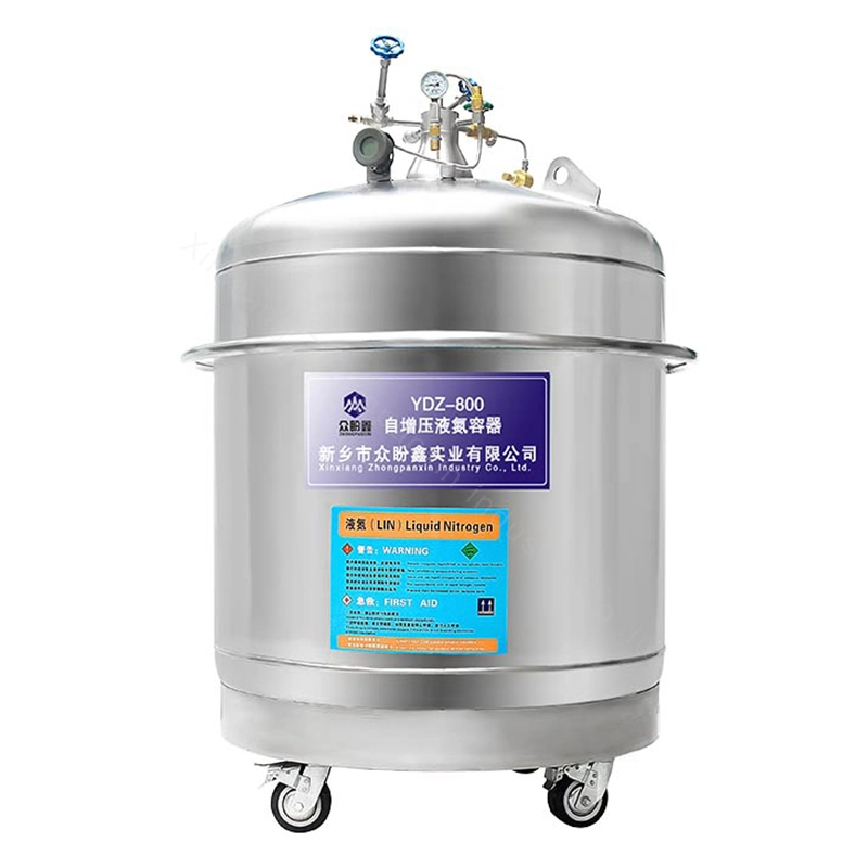 Ydz 500L Stainless Steel Liquid Nitrogen Tank Automatic Filling Cryogenic Storage Container