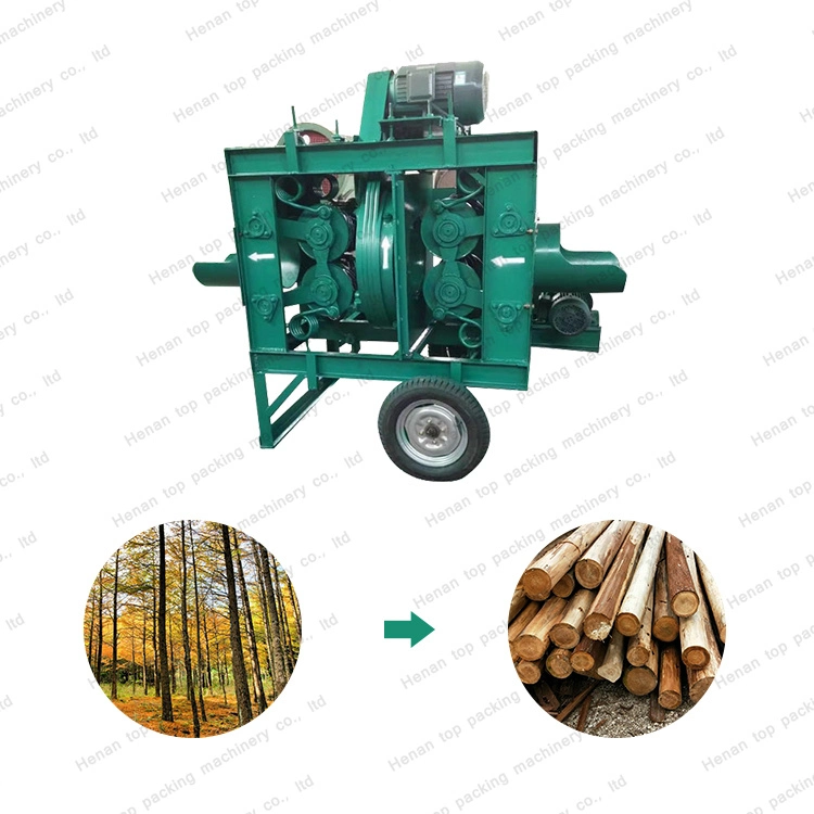 Hot Sale Wood Tree Debarking Peeling Log Debark Remove Bark Machine Made in China