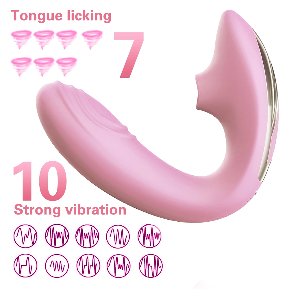 Sex Silicone Toy Factory Direct Sex Vibrator for Female Stimulator Tongue Licking Vibrators