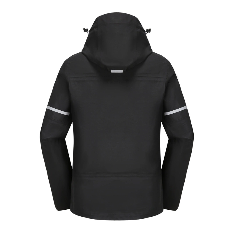 Personalisierbare Herren Windbreaker Mit Kapuze Und Vollständig Verklebtem Band Aus 100 % Polyester Sport Running Regenjacke Für Den Außenbereich Mit Wasserdichter Regenjacke