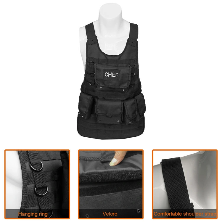 Autre gilet tactique de police Veste militaire gilet tactique de combat résistant Gilet en nylon