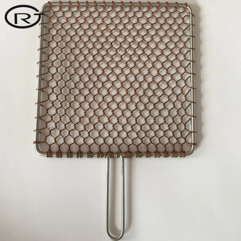 BBQ Net Tube Rolling Grilling Basket Stainless Steel Wire Mesh Cylinder Grill Basket