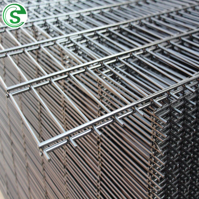 868 Welded Metal Garden Fence Security Fence PVC Coated Steel Mesh Double Wire Mesh