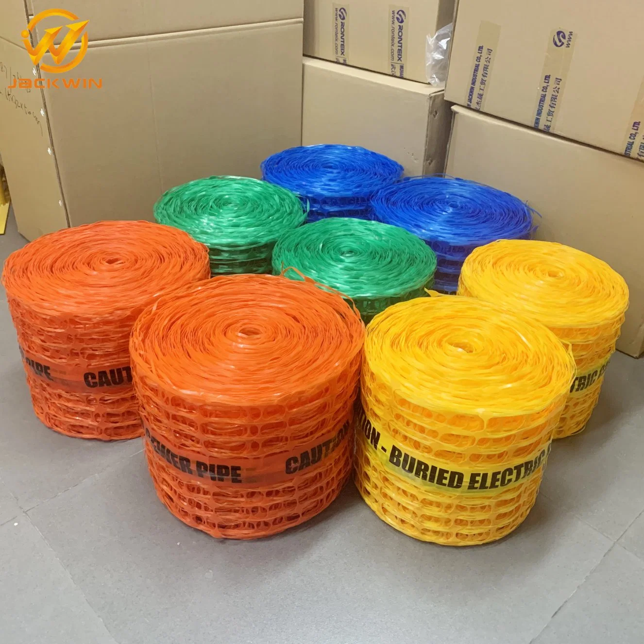 Underground Cable and Pipeline Protection Warning Mesh with Wavelay Detectable Tape and Wire