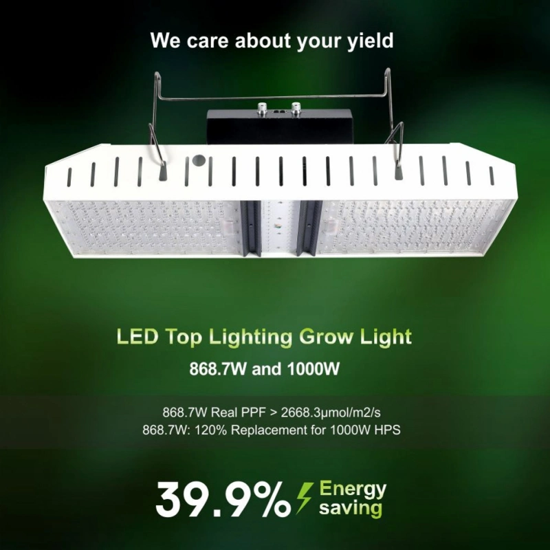 Indoor Horticulture Plant Sunlike High Power Dimmable 800W 1000W LED Grow Lighting