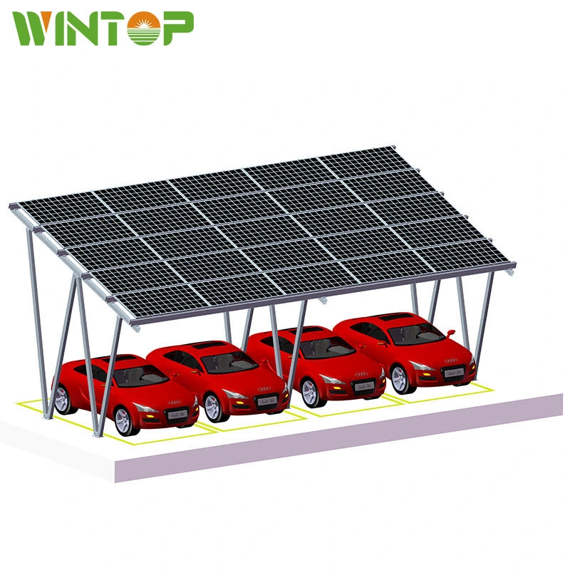 Aluminium Wohn Solar Carport Halterung für Parkplatz