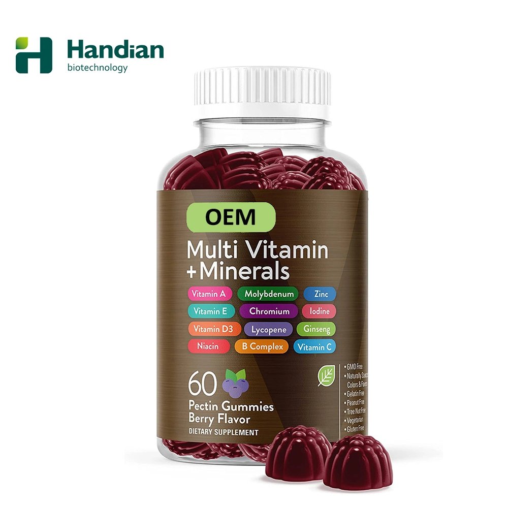 12 Essential Minerals and Vitamins Supplement Complete Daily Multivitamin Gummiesfor Immune Support and Overall Health