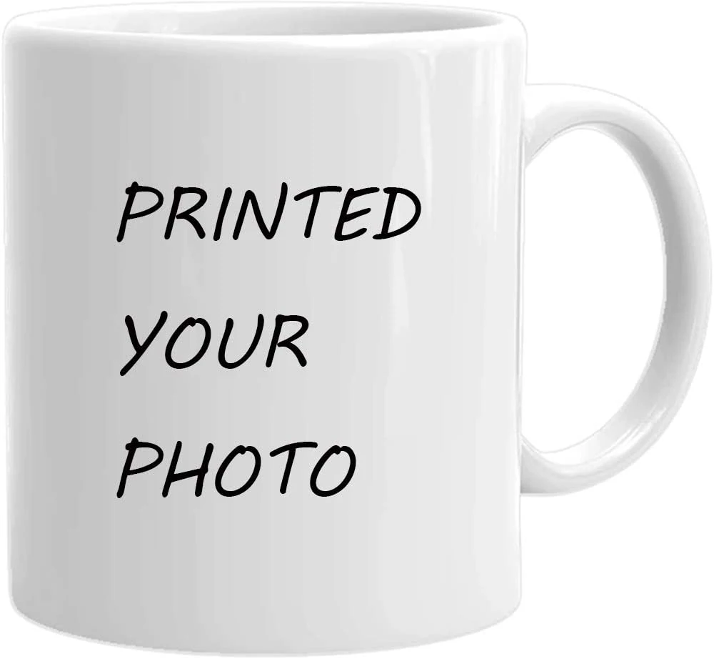 Custom Logo and Printing Professional Grade Mugs White Coated Ceramic Cup for Coffee Tea or DIY Gifts