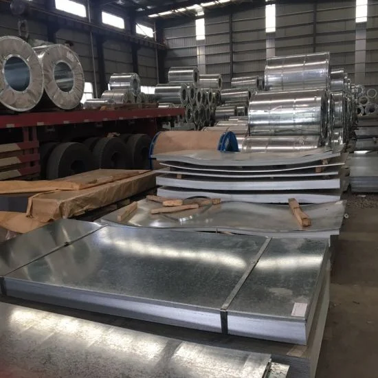 El recubrimiento de zinc de alta calidad laminado en frío / caliente Q235 Galvanizado en caliente Steelsheet / Placa