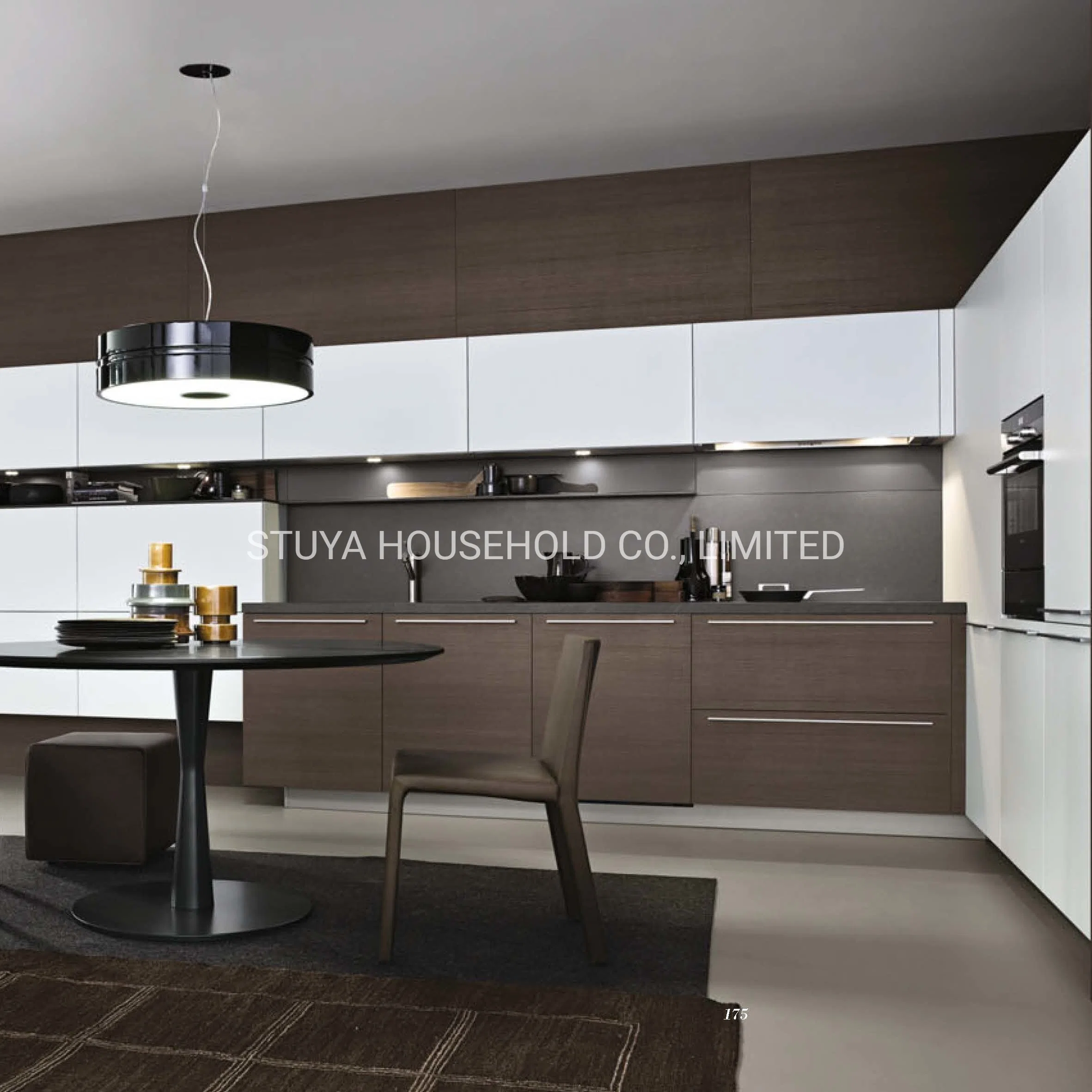Design moderne Foshan mobilier de style ouvert cuisine salle à manger Table Home Meubles cuisine Cabinet