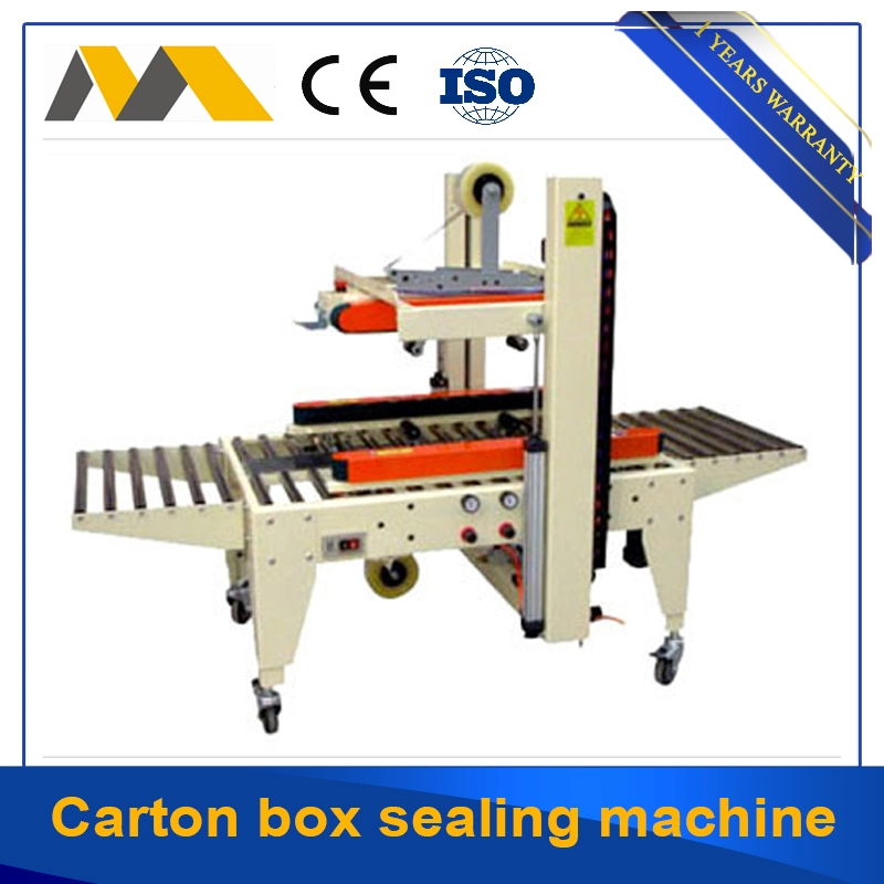 Adhesive Tape Corner Box Sealing Machine Tapping Machine with Double Side Power