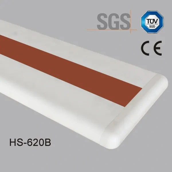 Sécurité PVC système de protection murale d'hôpital couverture alliage d'aluminium