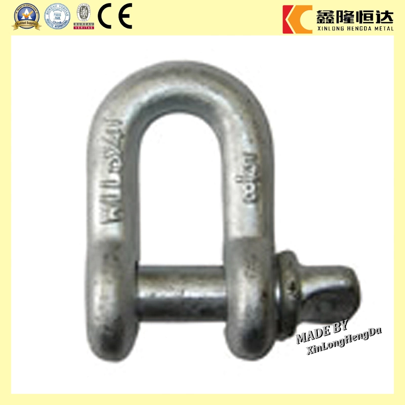 Us Type Hot Dipped Galvanized G2130 Shackle with Pin