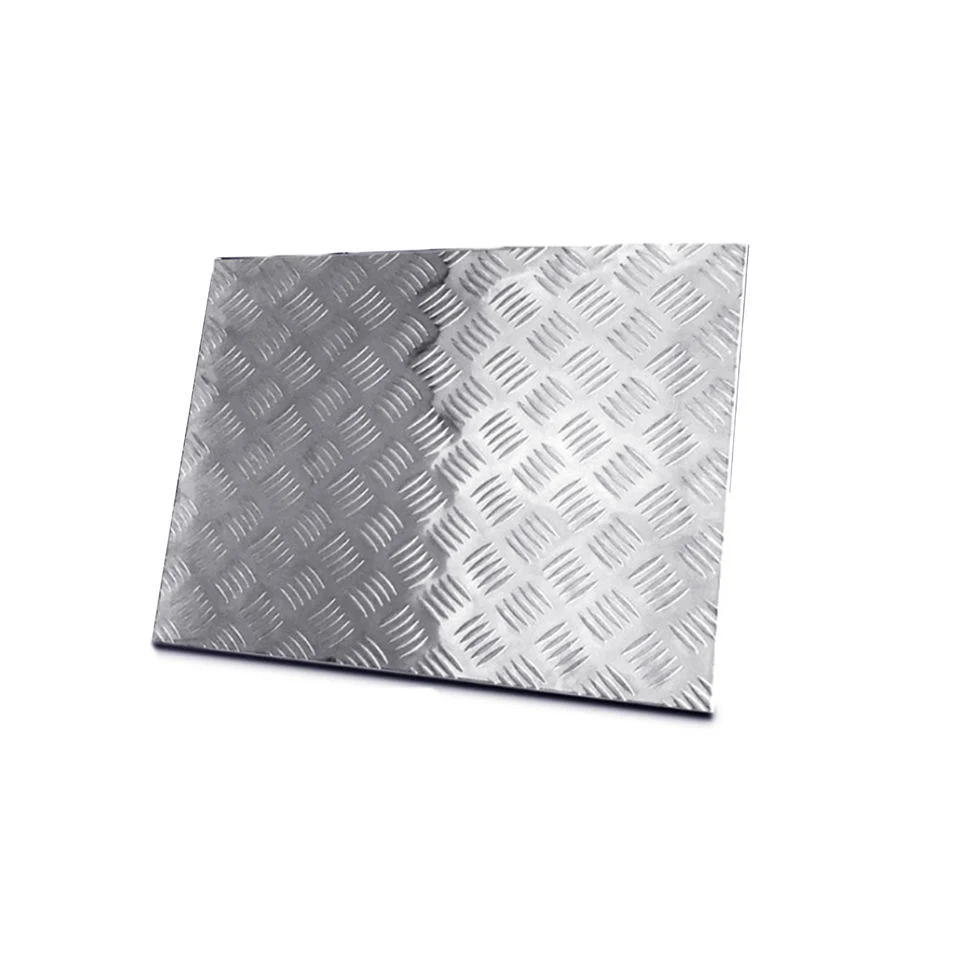 Mill Finish 3003 6061 Aluminum Diamond Tread Plate Embossed Aluminum Sheet