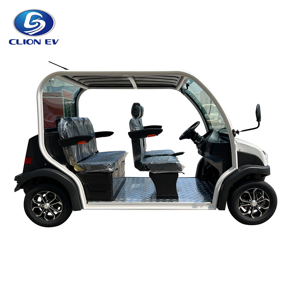 Multi-Functional 4 Passenger Electric Utility Vehicle Sightseeing/Security Patrol Car