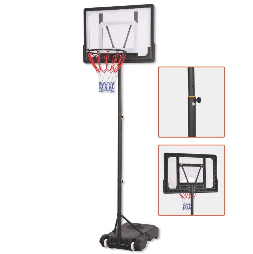 Adjustable Plastic Holder Ball Display Basketball Stand for Outdoor
