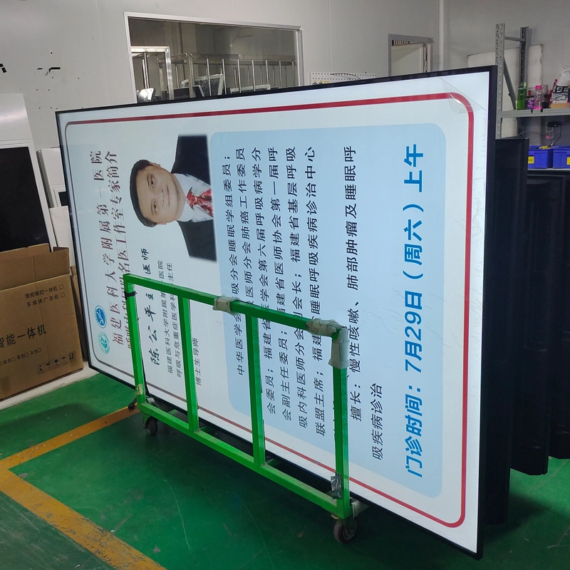 Big Size Menu Digital Signage LCD Advertising Screen Wall Mount Digital Signage Display