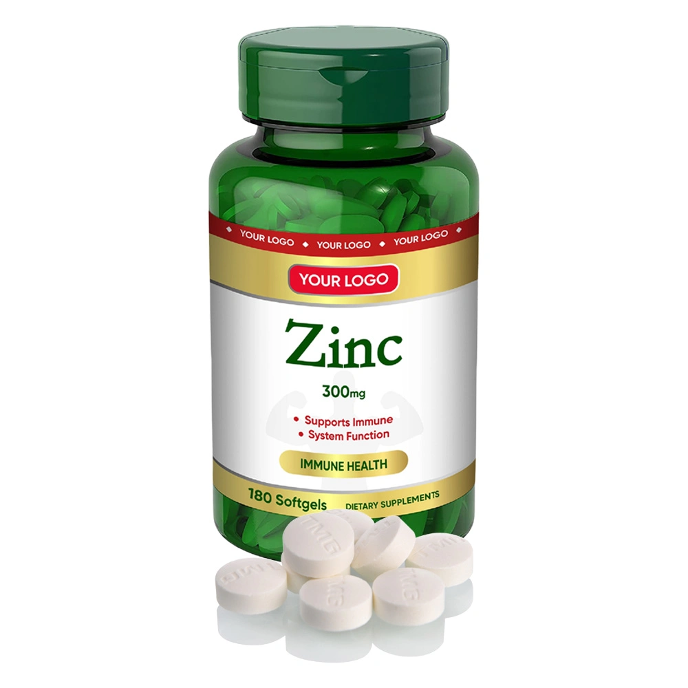 Food Supplement Private Label Zinc Gluconate White Tablets