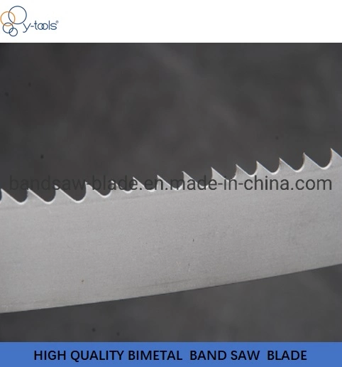 Melhor qualidade de Banda Bimetal M42 a lâmina da serra para corte de metais Bandsaw a máquina a partir da fábrica