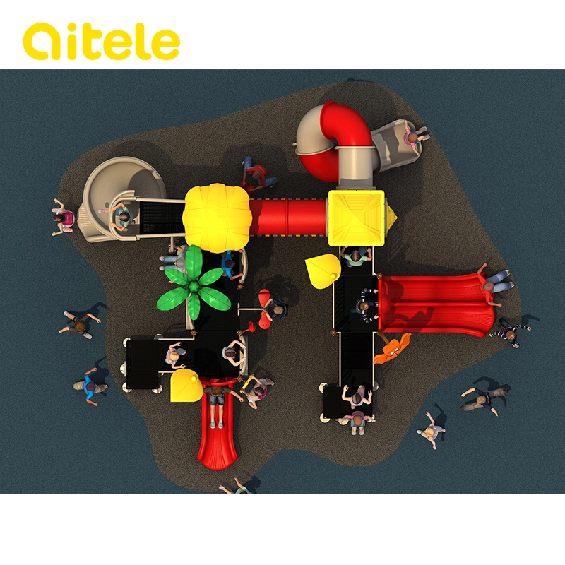 Qitele New ASTM Amusement Park Commercial Outdoor Playground Equipment (KSII-19101)