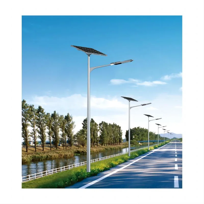 Alta luminosidade à prova de água IP65 Painel solar LED separado Jardim de estrada Luz de estrada