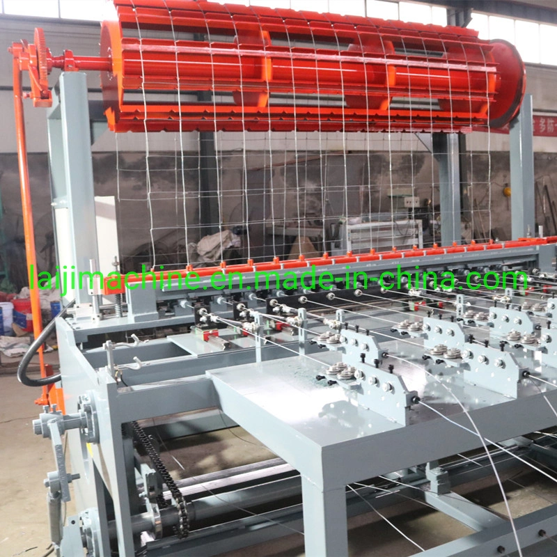 Fully Automatic Grassland Fence Wire Mesh Knitting Machine Stainless Steel Wire Welding Equipment Supplier for Animal Fence Farm/Garden Fence